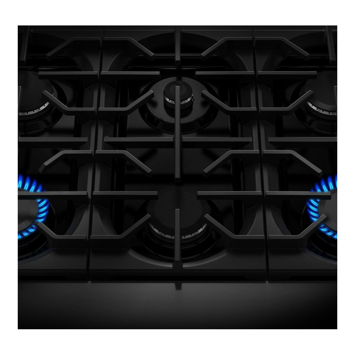 36-Inch 6 Burner Commercial-Style Dual Fuel Range with No Preheat Air Fry Mode