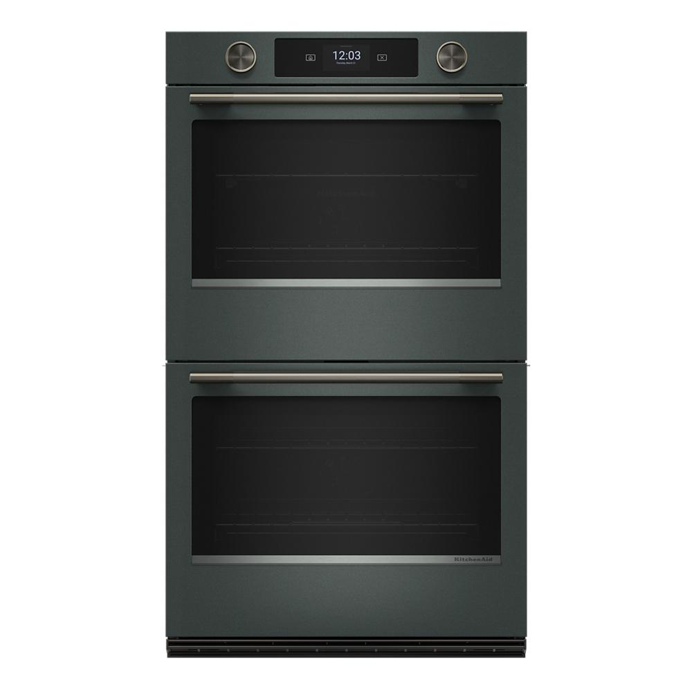 30-inch Smart Electric Double Wall Oven with Assisted Cooking Modes - Juniper