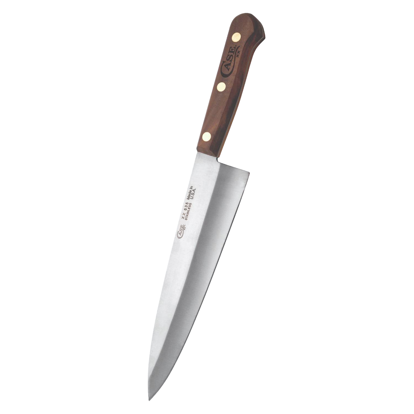 8-inch chef's knife with wooden handle, stainless steel blade, durable cooking utensil from Kitchenware collection under $100