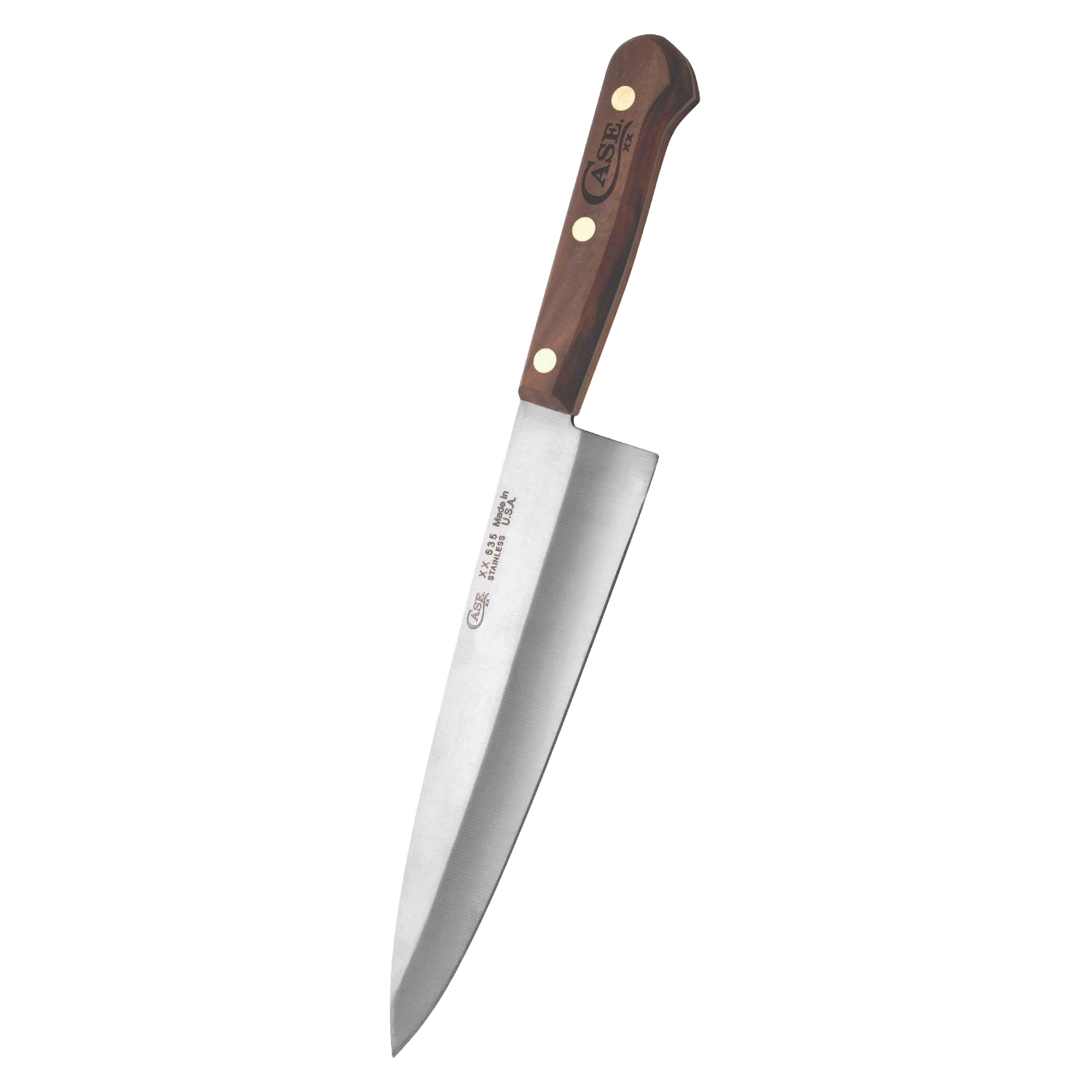 8-inch chef's knife with wooden handle, stainless steel blade, durable cooking utensil from Kitchenware collection under $100