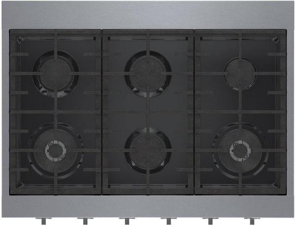 800 Series, Gas Rangetop, 36 ", Stainless steel