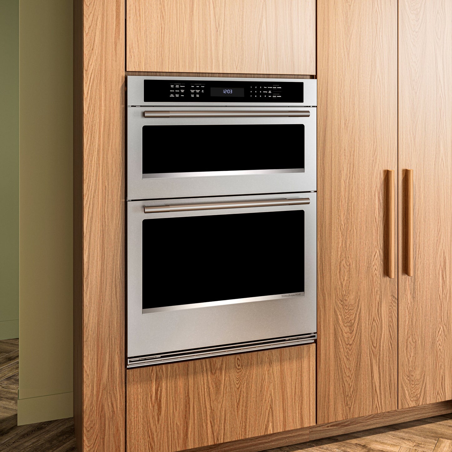 30-inch Electric Combo Wall Oven with No Preheat Air Fry Mode - PrintShield™ Finish