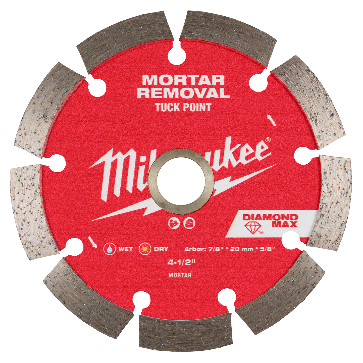 Milwaukee 4-1/2" DIAMOND MAX™ Tuck Point Diamond Blade