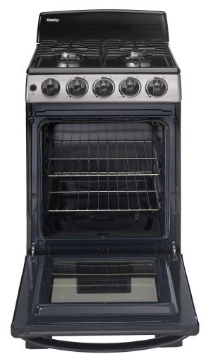 20" Gas Range, 2 Oven Racks,Window, 4 Open Burners, ADA, Manual Clean