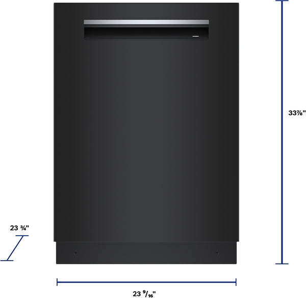 800 Series, Dishwasher, 24'', Black