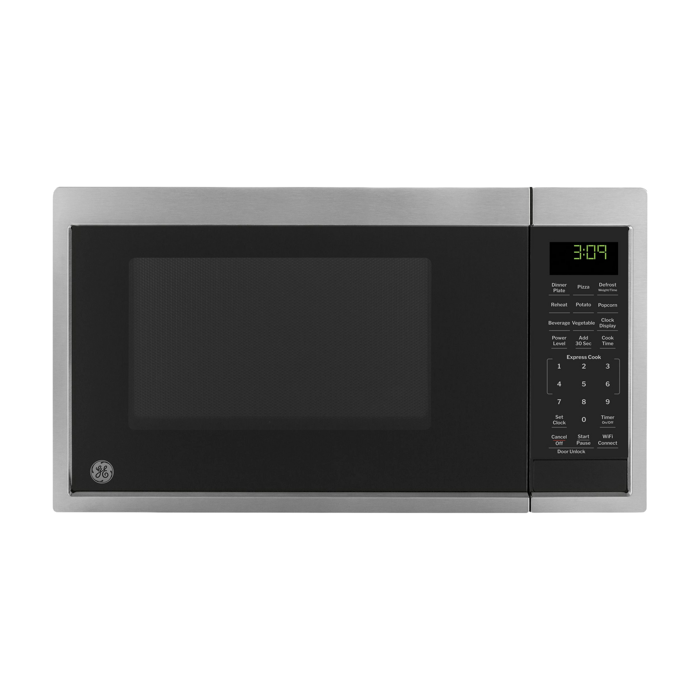 GE® 0.9 Cu. Ft. Capacity Smart Countertop Microwave Oven with Scan-To-Cook Technology