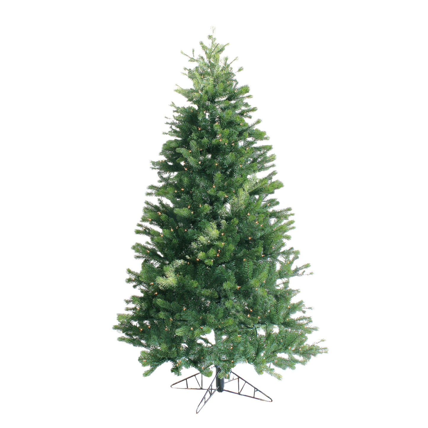6.5 ft. green pine Christmas tree with incandescent lights, ideal for holiday decor from the Christmas Trees collection