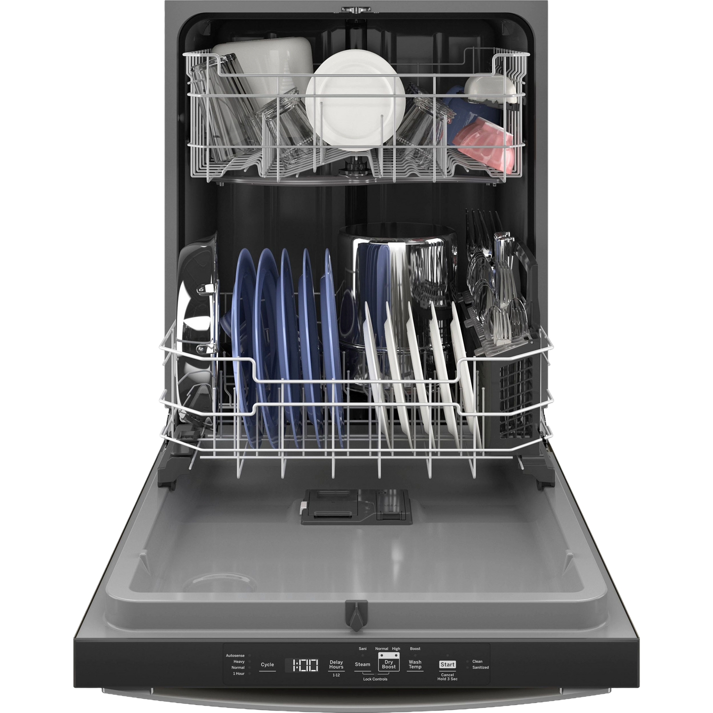 GE® ENERGY STAR® Top Control with Plastic Interior Dishwasher with Sanitize Cycle & Dry Boost