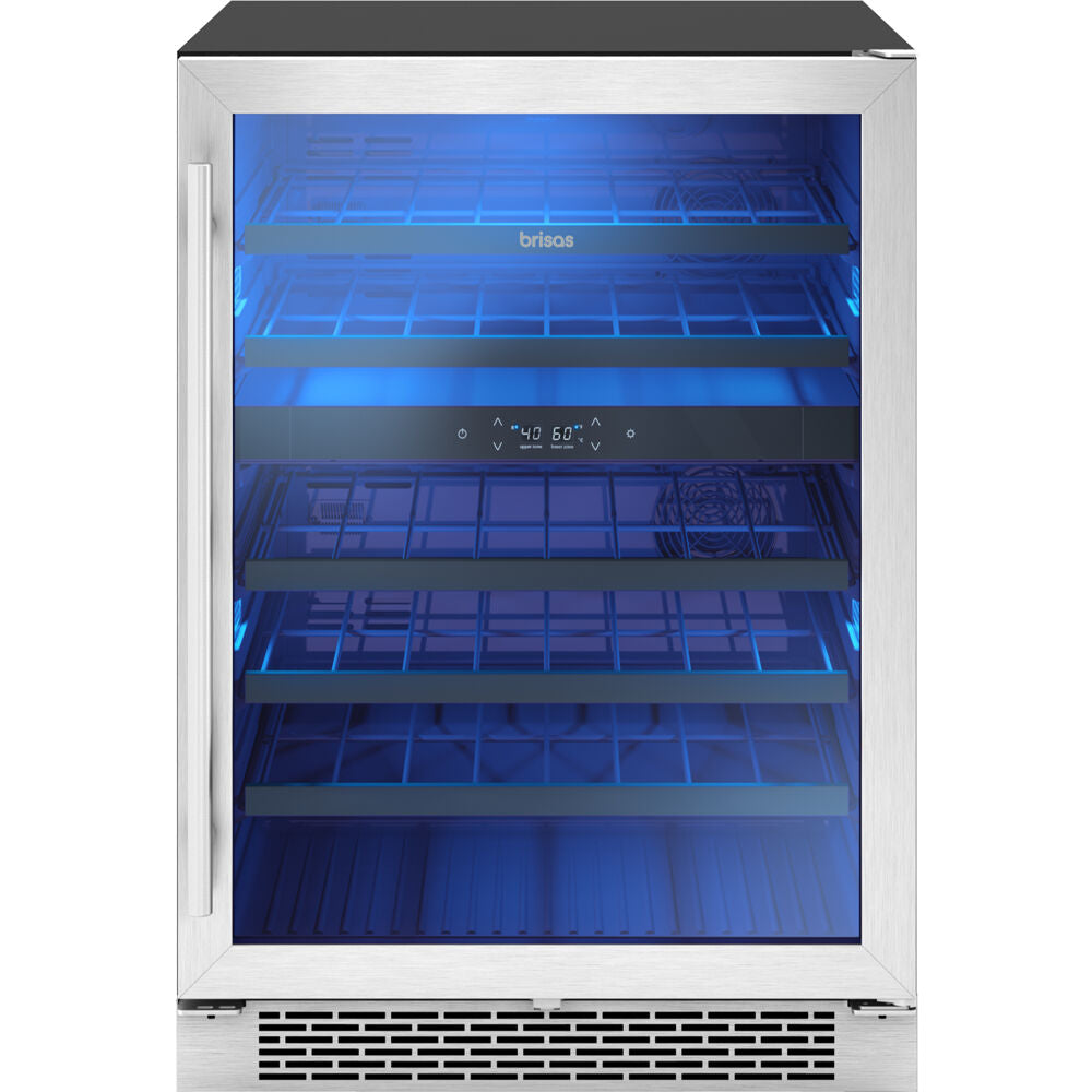 Wine Cooler 24", Reversible, Dual Zone