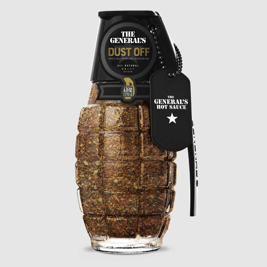 The General's Dust Off Rub, 6 oz.