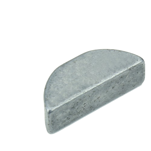 Metal half-moon shaft key for machinery repair, part of John Deere Parts & Accessories under $25 collection