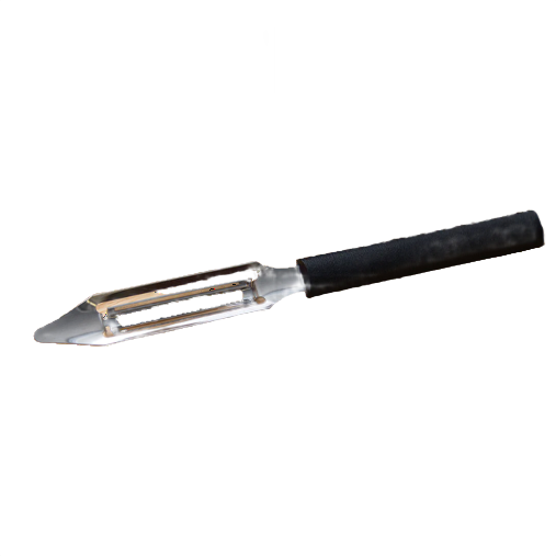Metal vegetable peeler with durable black resin handle in Kitchenware, Kitchen Utensils, and Cooking Utensils collections under $50