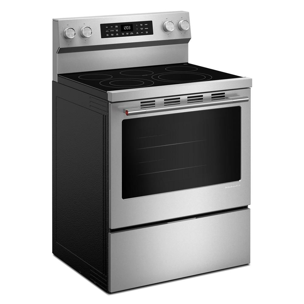 5.3 Cu. Ft. Smart Freestanding Electric Range with Convection Cooking Modes