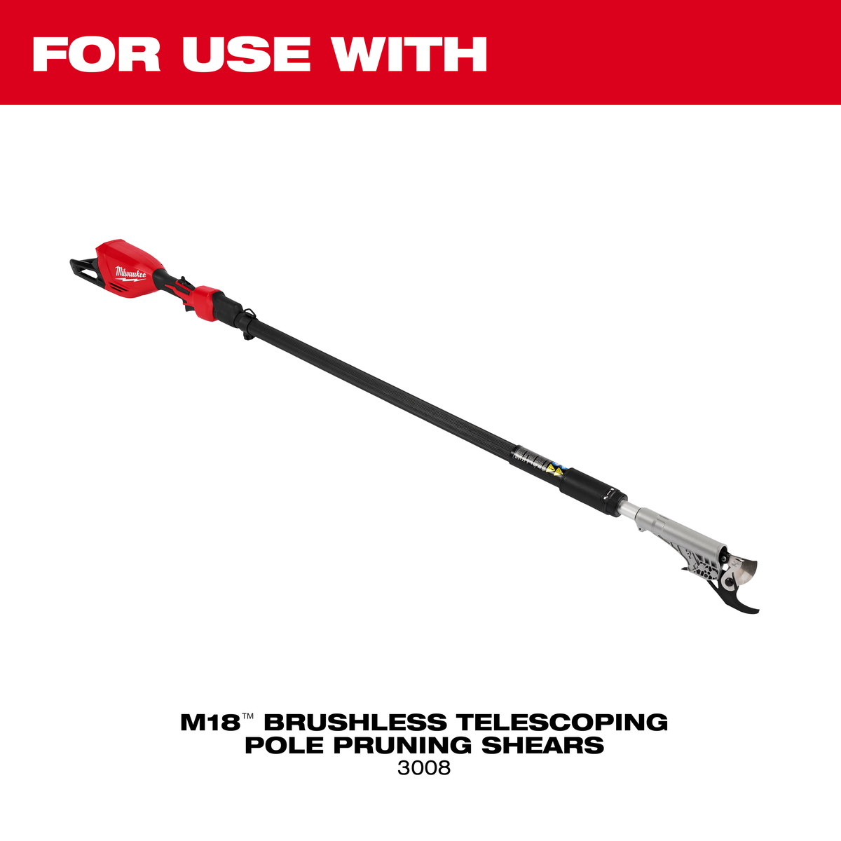 Milwaukee M18™ Brushless Telescoping Pole Pruning Shears Cutting Blade
