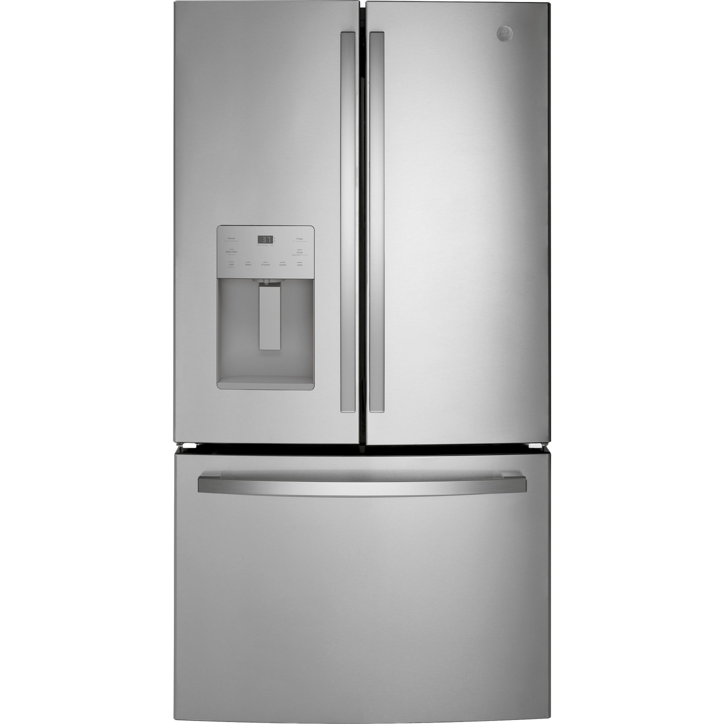 GE® ENERGY STAR® 20.6 Cu. Ft. Fingerprint Resistant Counter-Depth French-Door Refrigerator