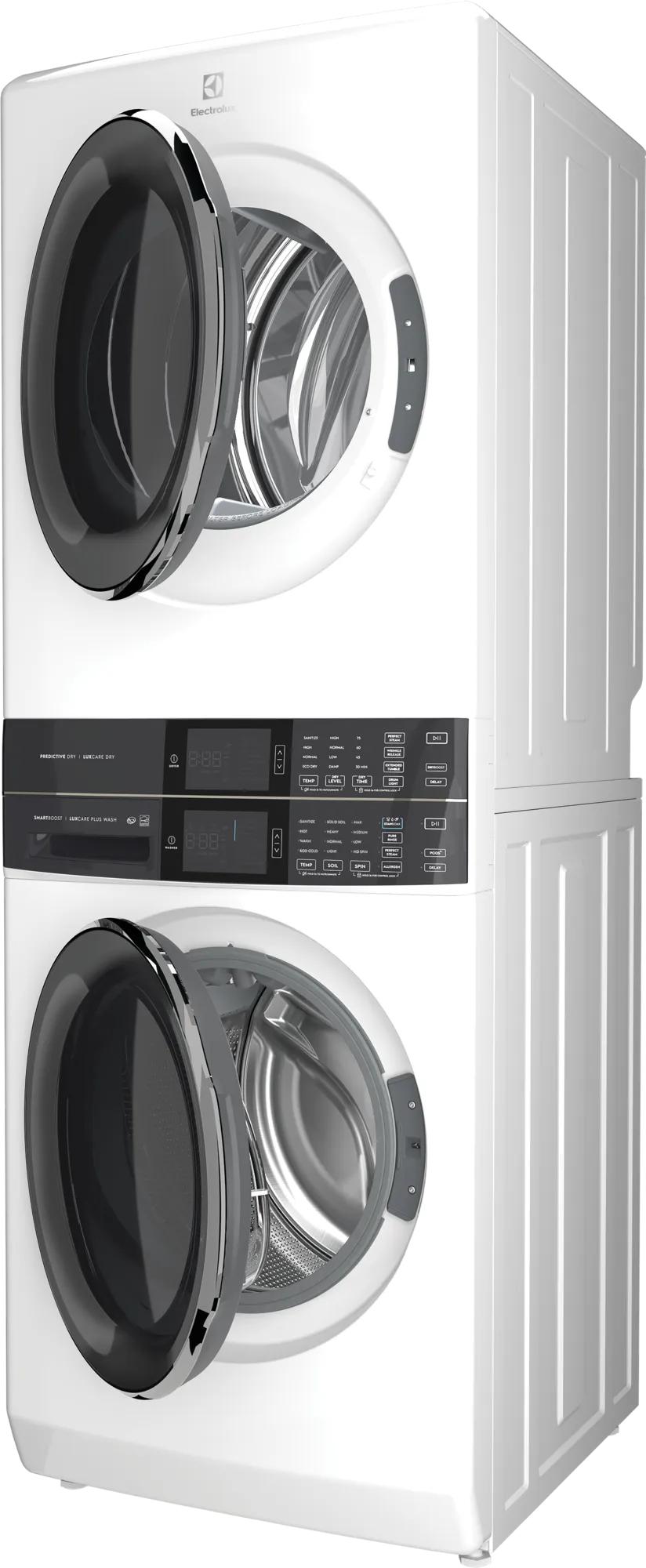 Laundry Tower Single Unit Front Load 4.5 Cu. Ft. Washer & 8 Cu. Ft. Gas Dryer
