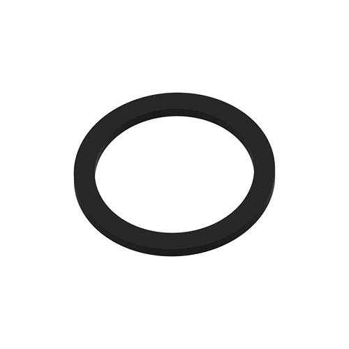 Black rubber gasket ring designed for sealing applications in tools and home improvement projects