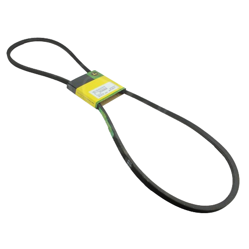 Flexible V-belt with durable rubber construction designed for machinery and replacement parts in tools and home improvement