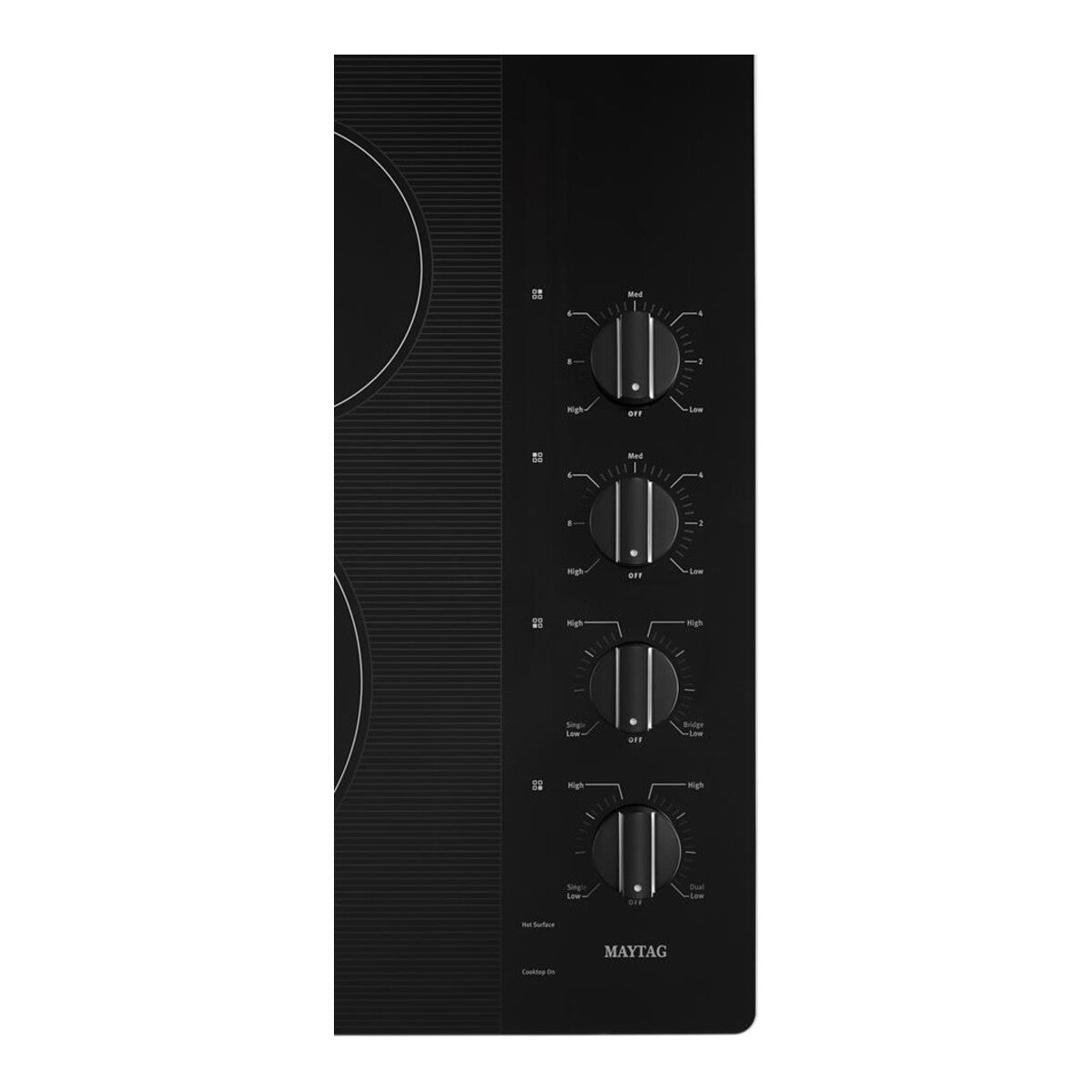 30-Inch Electric Cooktop with Reversible Grill and Griddle