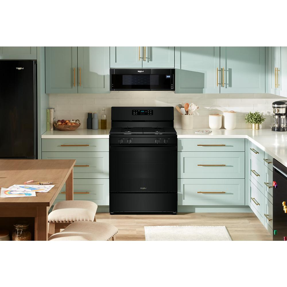 30-inch Gas Range with Crispy Mode and Dishwasher Safe Grates