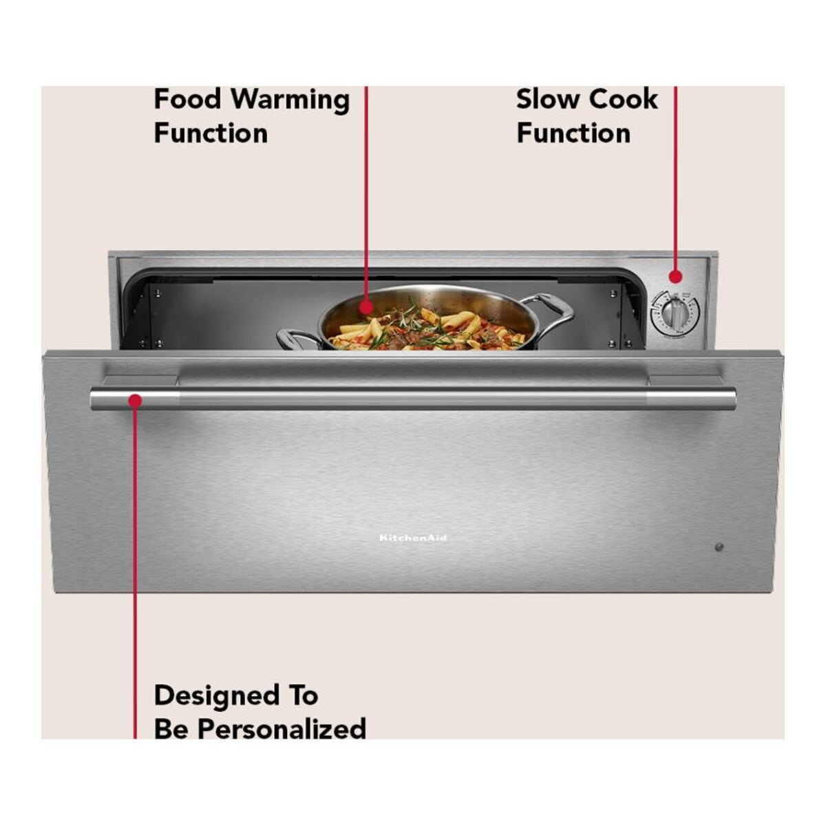 27"  Slow Cook Warming Drawer