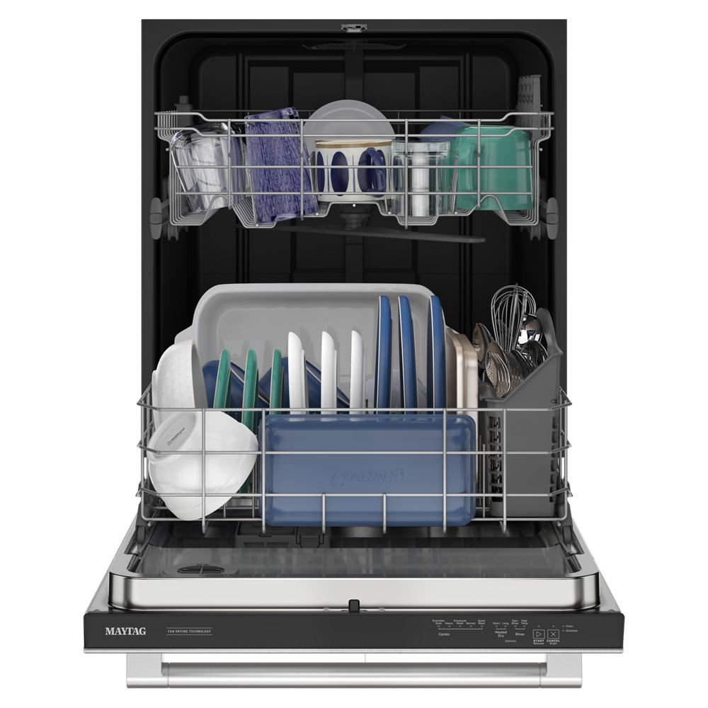 Top Control Hybrid Tub Dishwasher with Enhanced Wash and Heated Dry with Fan