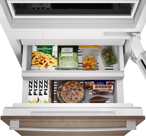 Benchmark™, Built-in Bottom Freezer Refrigerator, 30'', Softclose® Flat Hinge