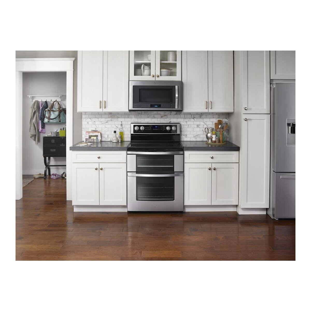 6.7 Cu. Ft. Electric Double Oven Range with True Convection