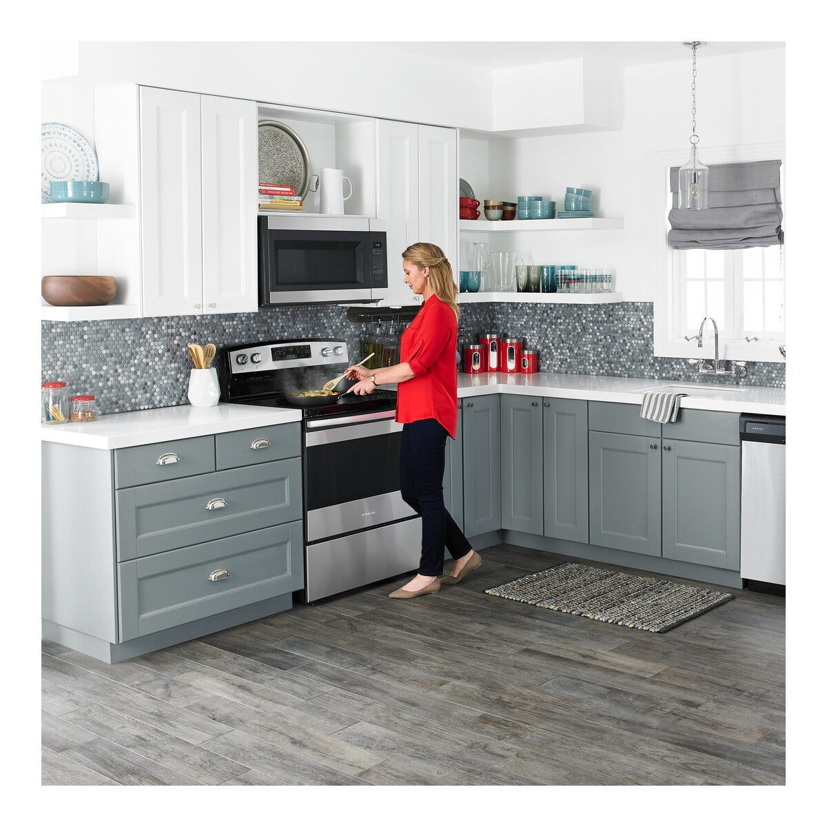1.6 Cu. Ft. Over-the-Range Microwave with Add 0:30 Seconds