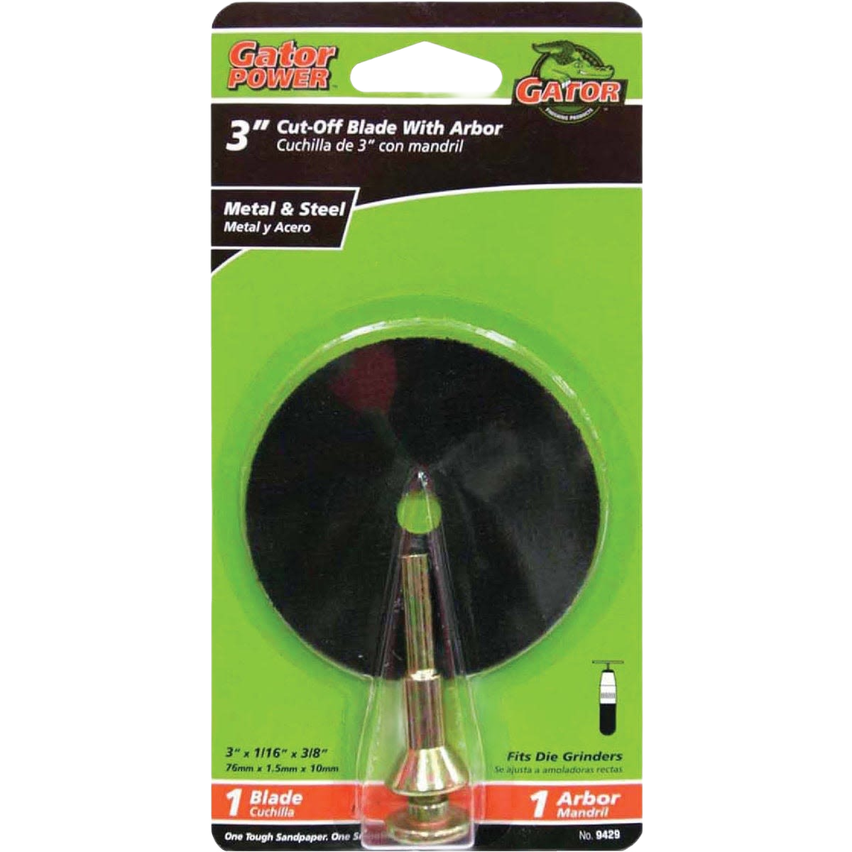 3 inch metal cut-off wheel with arbor for tools and woodworking accessories in home improvement collections under $50
