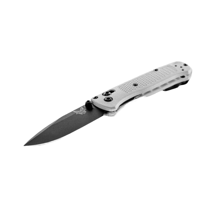 Folding pocket knife with black blade and textured silver handle for precise cutting and everyday tool use