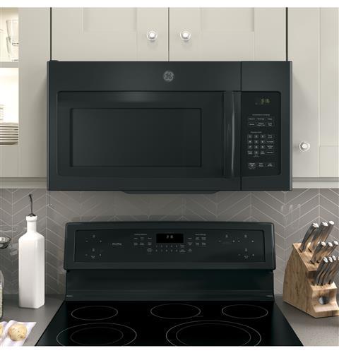 GE® 1.6 Cu. Ft. Over-the-Range Microwave Oven with Recirculating Venting
