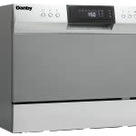 Countertop Dishwasher, 6 Place Setting, 8 Wash Cycles, SS Interior