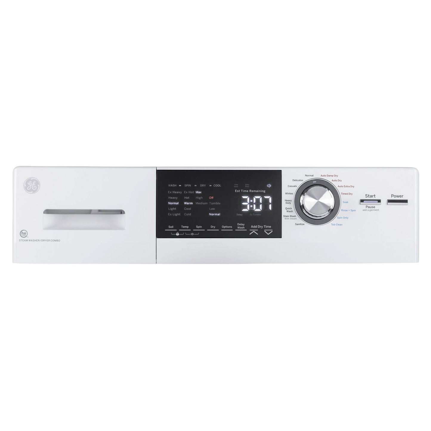 GE® 24" 2.4 cu. ft.Capacity Front Load Washer/Condenser Dryer Combo