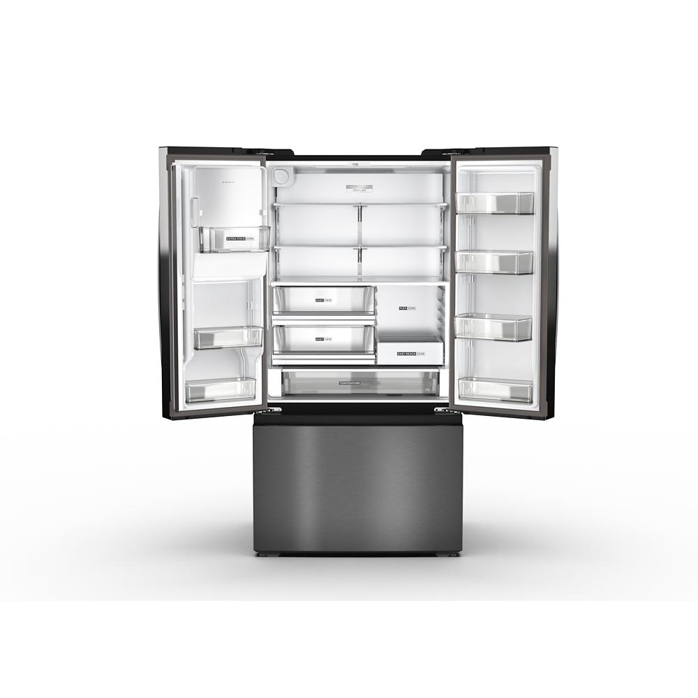 36-inch Wide True Counter-Depth 3-Door French Door Refrigerator - 23.4 cu. ft.