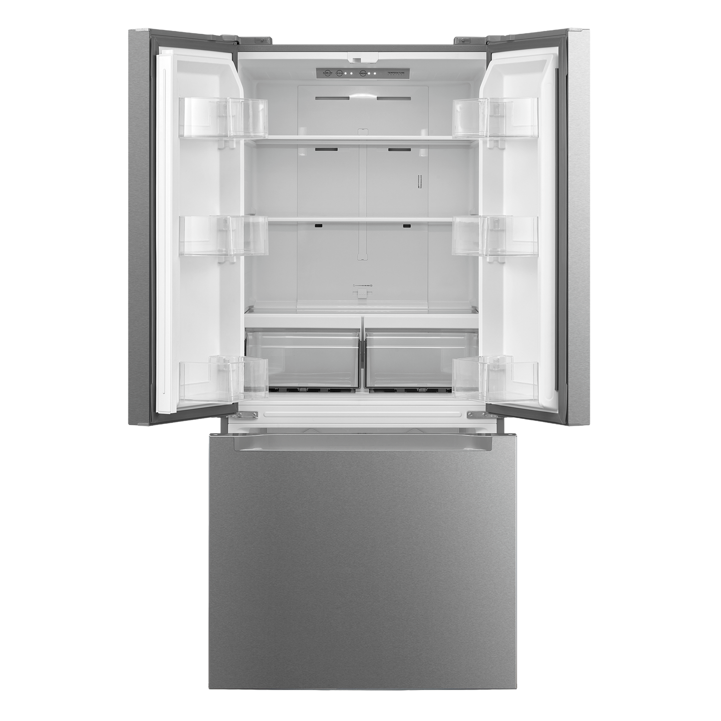 Element Electronics 18.4 cu. ft. French Door Refrigerator - Stainless Steel, ENERGY STAR (ERFD19CGCS)
