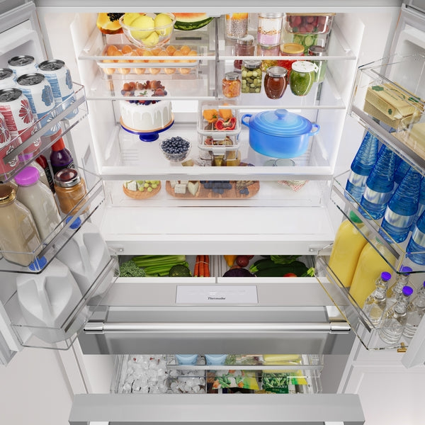 Freedom®, Freestanding French Door Bottom Mount Refrigerator, 36'' Professional, Stainless Steel