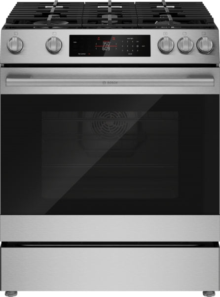 300 Series, Slide-in Gas Range, Stainless Steel