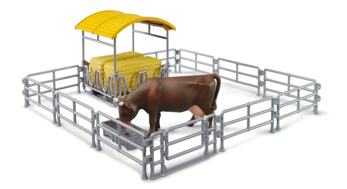 Bruder 62612 Hay Rack with Fences and Trough