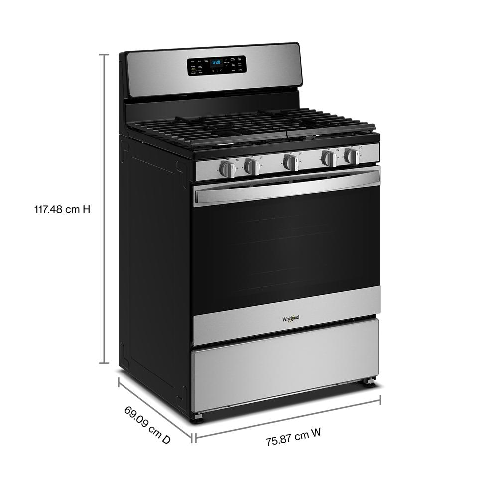 30-inch Gas Range with Crispy Mode and Griddle Zone