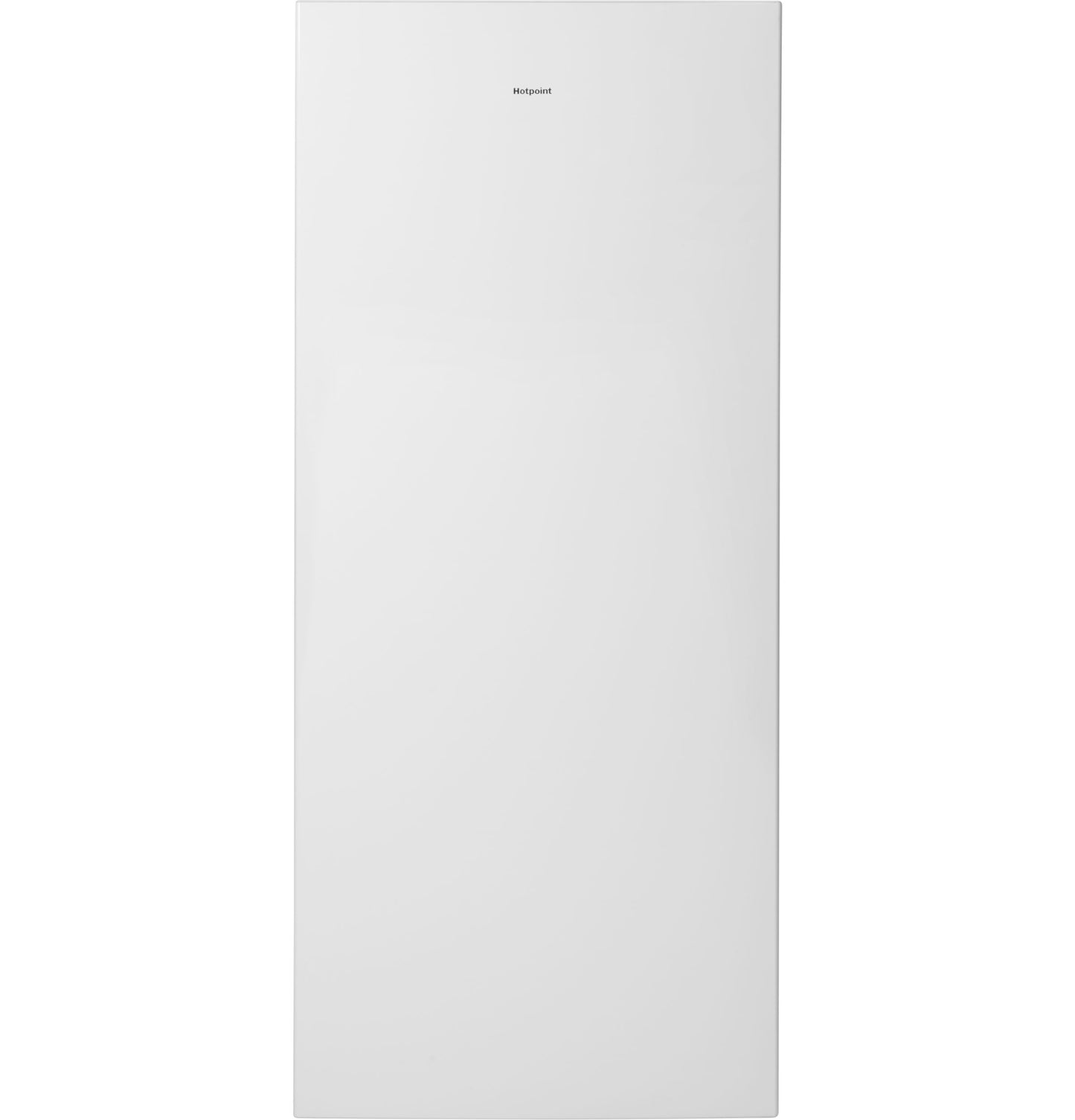Tall white upright freezer with single door and minimalistic design from Freezers & Ice Makers collection