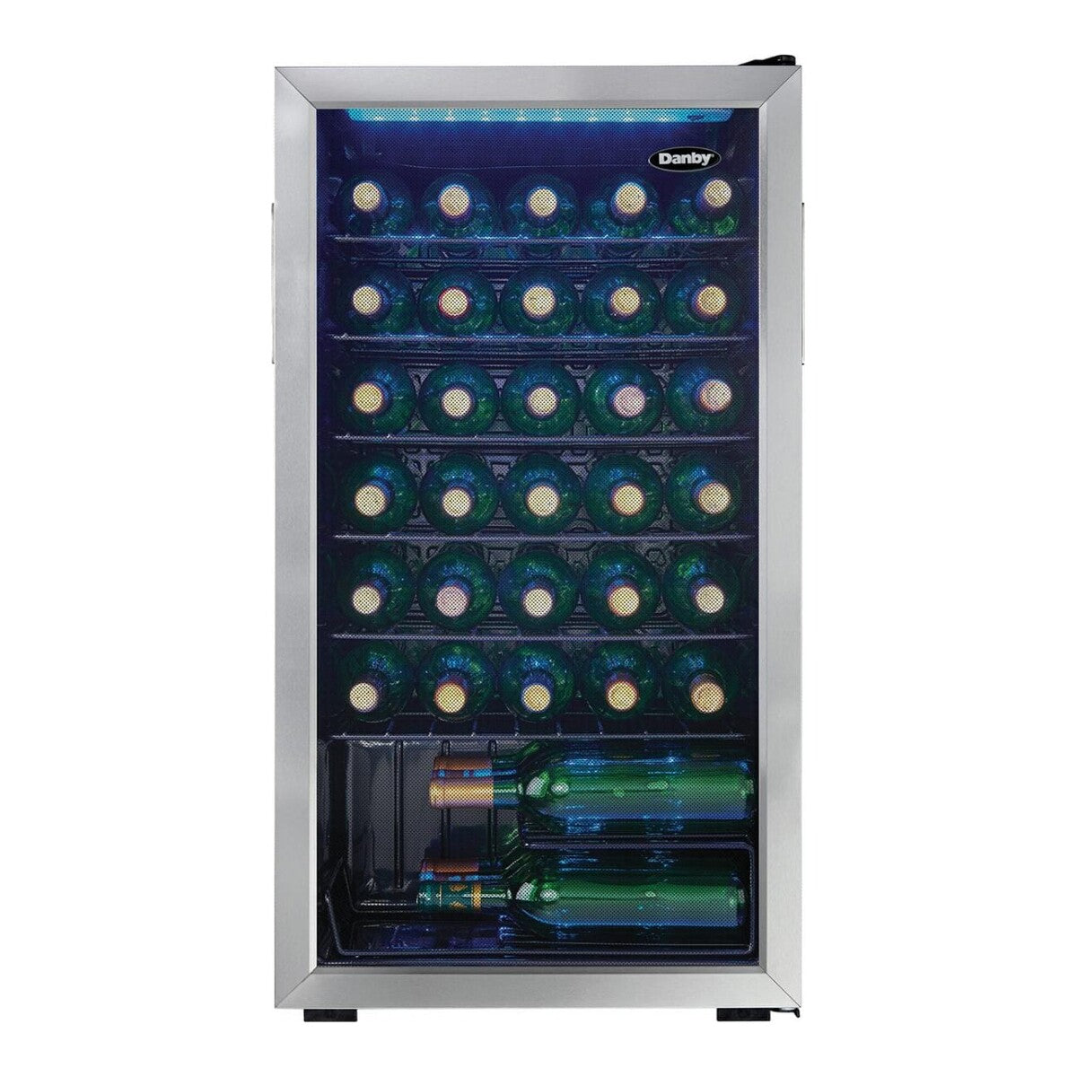 Danby 36 Bottle Free-Standing Wine Cooler in Stainless Steel - DWC036A1BSSDB-6