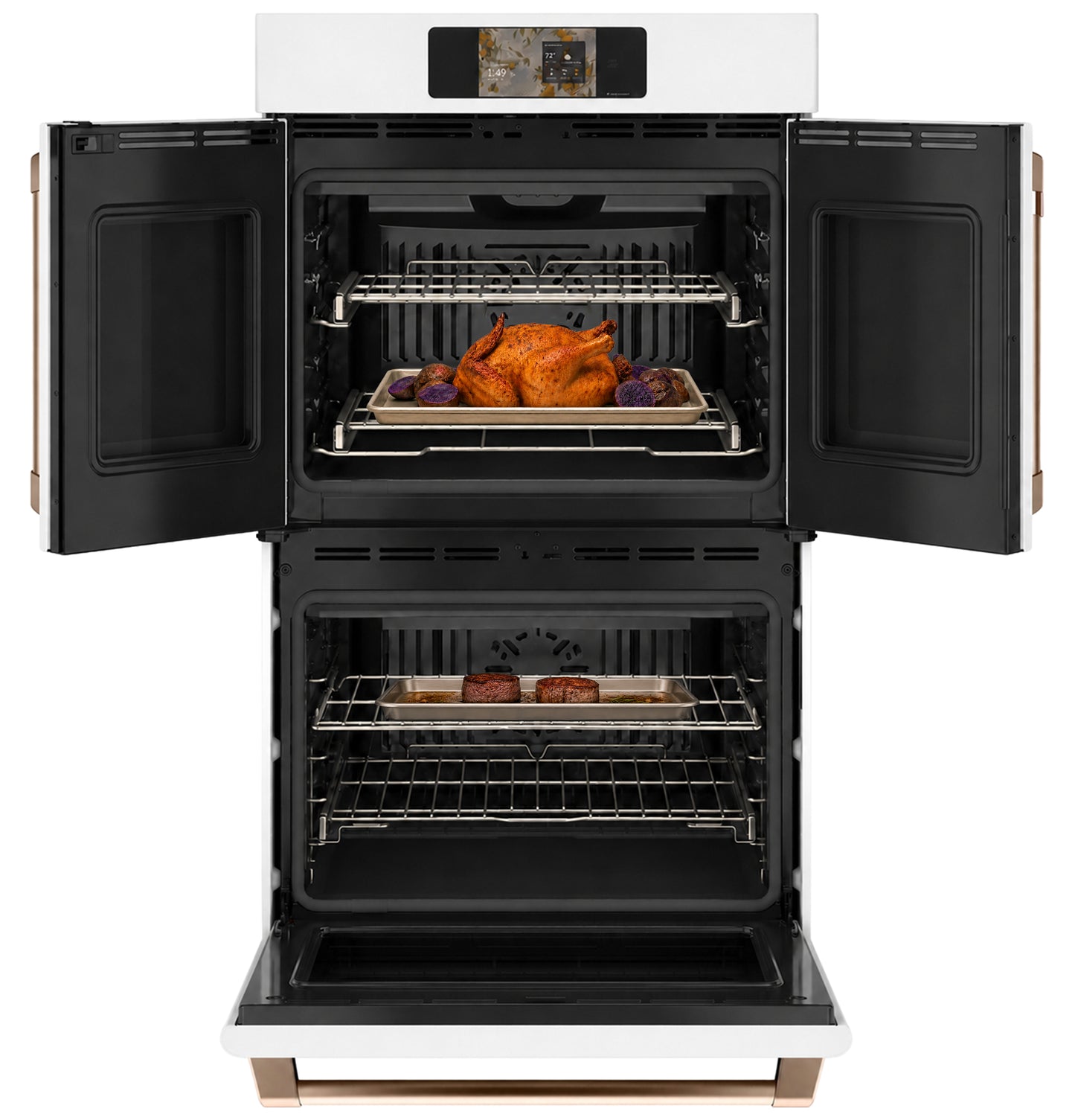 CAFÉ™ Professional Series 30" Smart Built-In Convection French-Door Double Wall Oven
