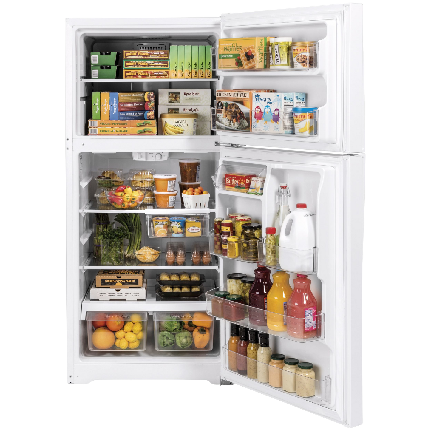 GE 19.2 Cu. Ft. Garage Ready Top-Freezer Refrigerator
