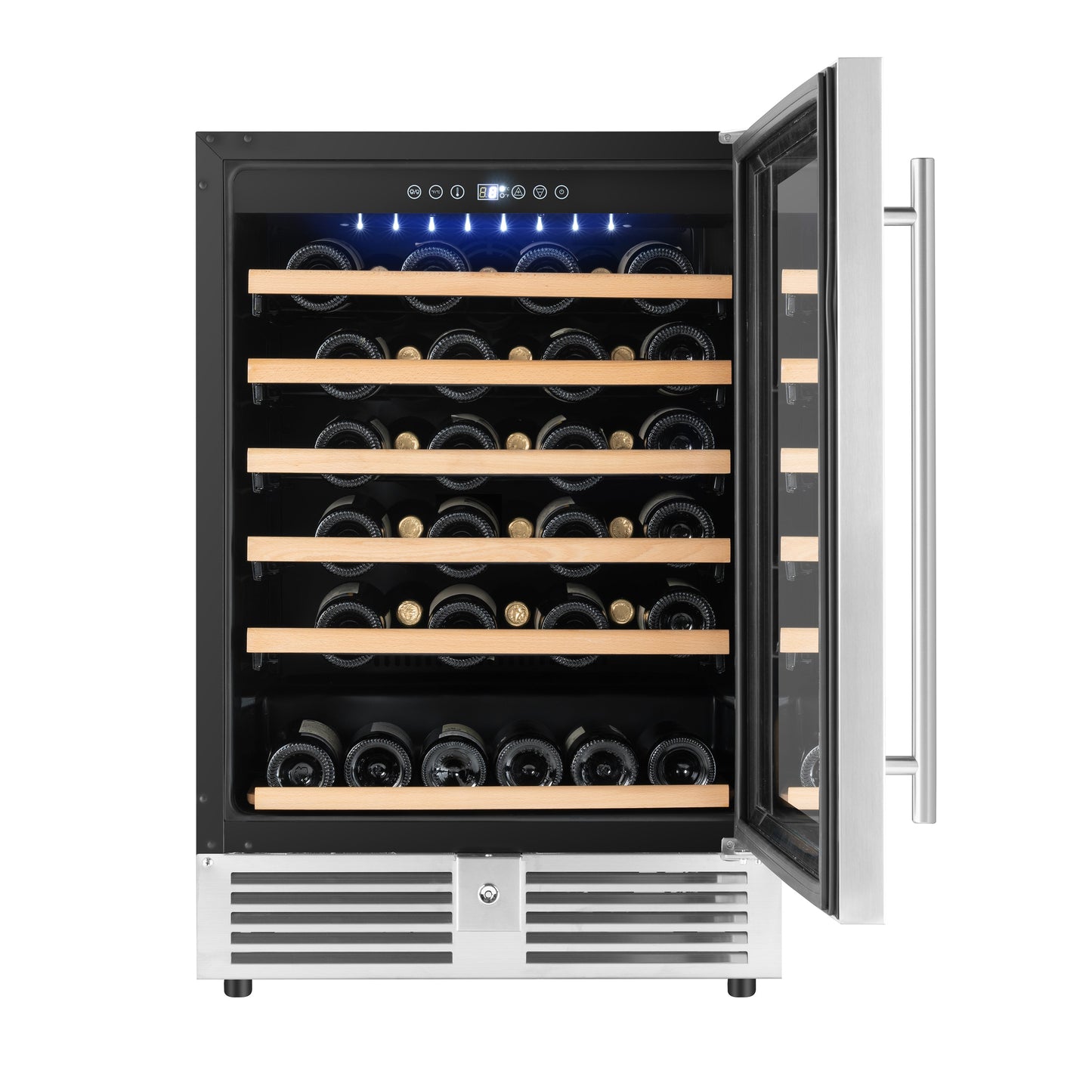 24" Avanti 50 Bottle Wine Cooler - Stainless Steel