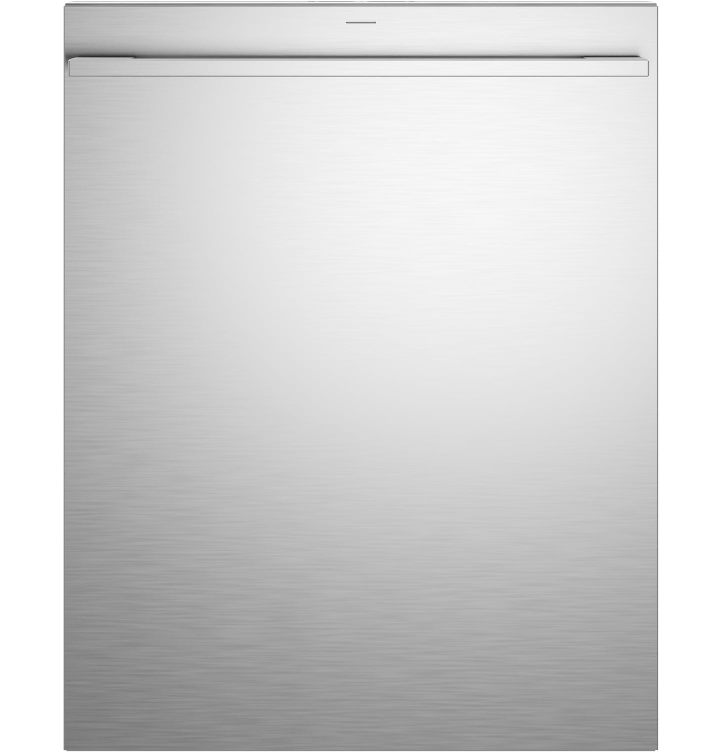 Sleek stainless steel built-in dishwasher with minimalist handle design from dishwashers and kitchen appliances collection