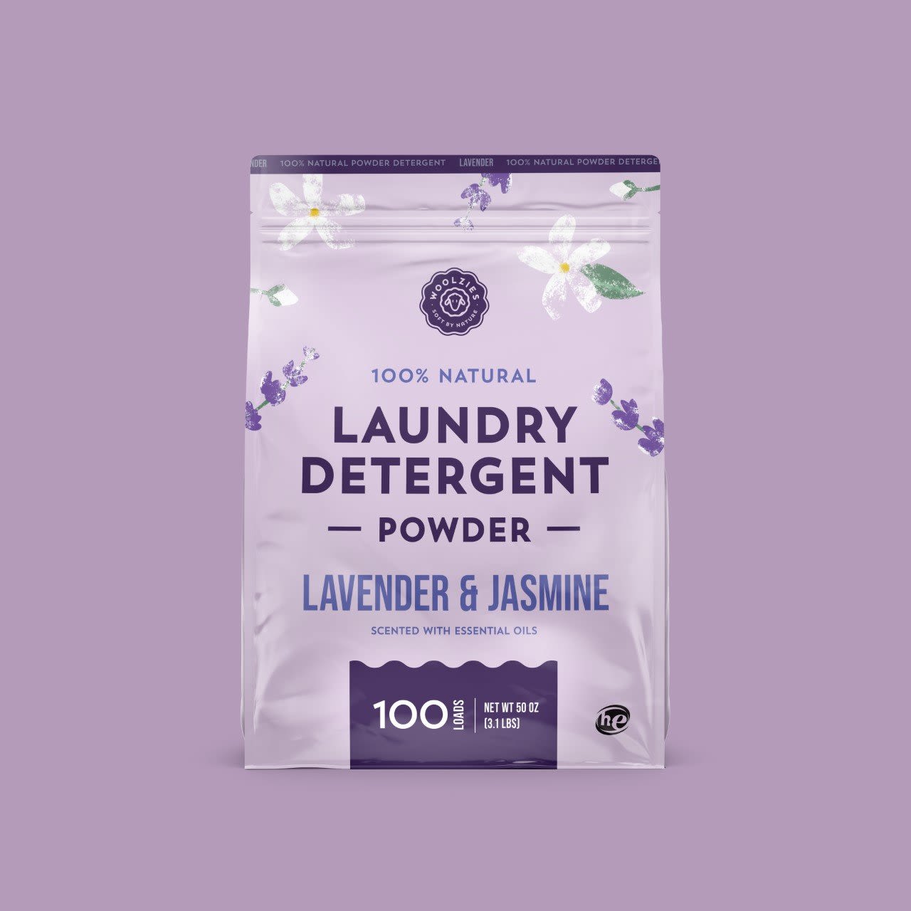 Woolzies Lavender & Jasmine Natural Laundry Detergent 3.1 lb