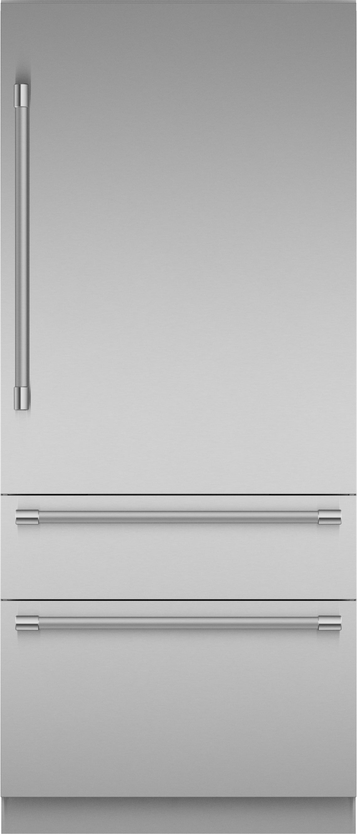 Freedom®, Built-in Bottom Freezer, 36'', Stainless Steel