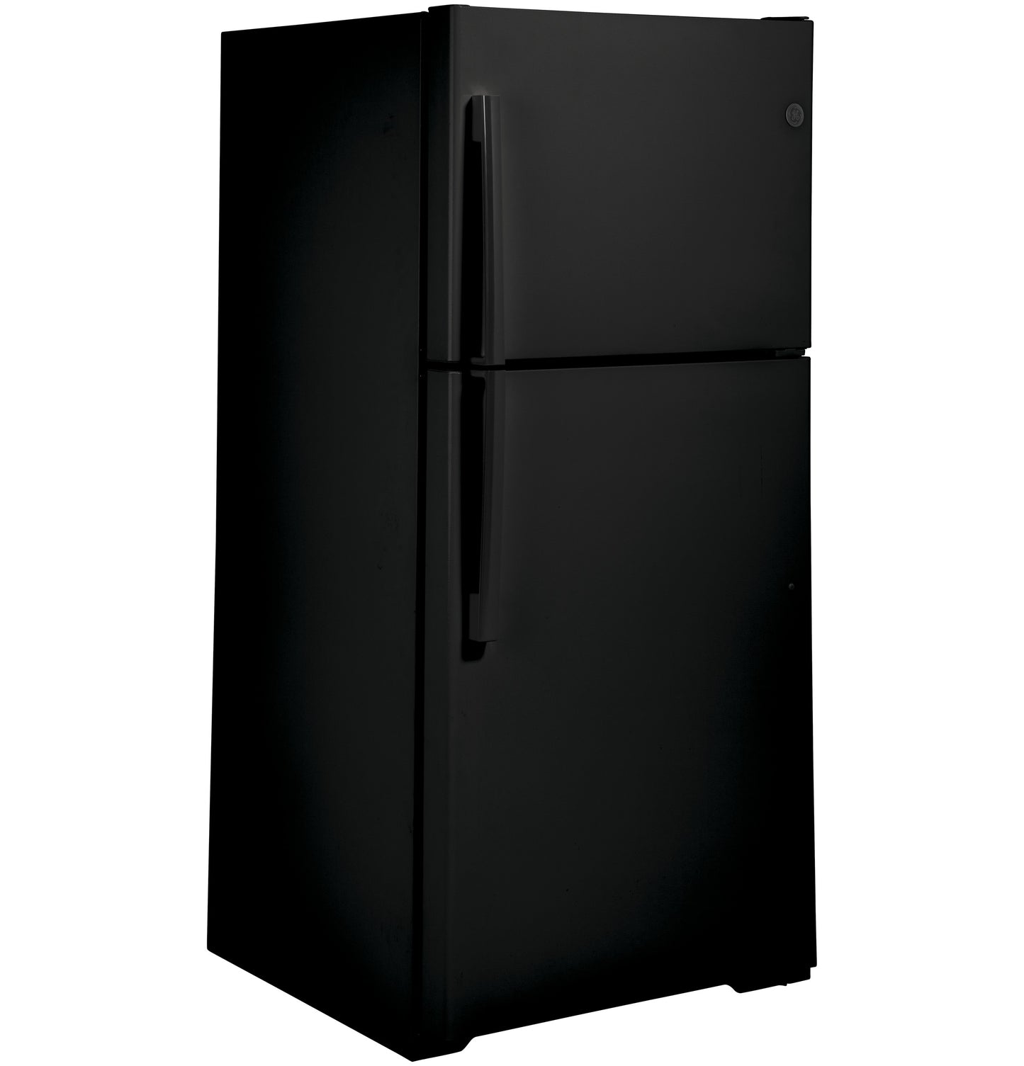 Black top freezer refrigerator with vertical handles in refrigerators and kitchen appliances collection