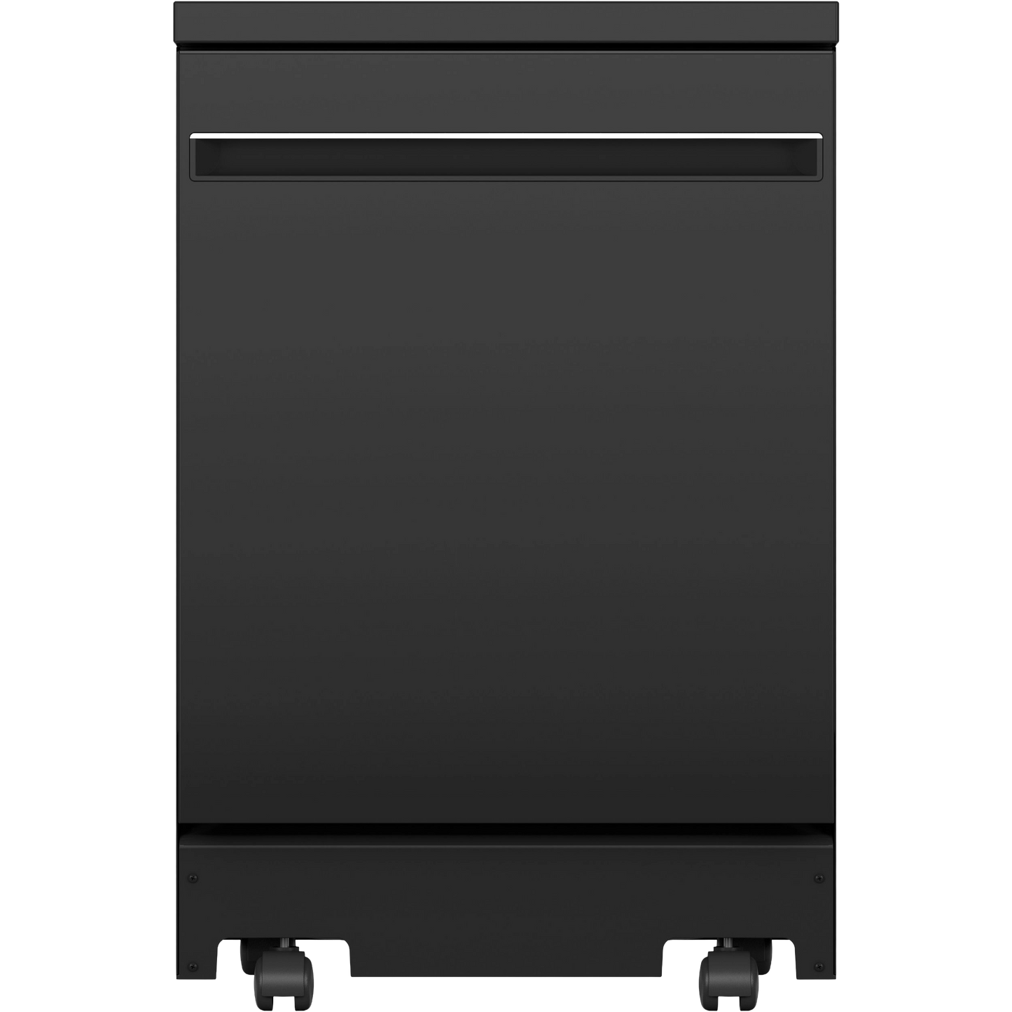 GE® ENERGY STAR® 24" Stainless Steel Interior Portable Dishwasher with Sanitize Cycle